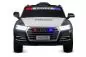 Mobile Preview: Kinder Elektro Auto Audi Q5 Policecar 2x 40W 12V 7Ah 2.4G RC Bluetooth