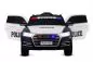 Preview: Kinder Elektro Auto Audi Q5 Policecar 2x 40W 12V 7Ah 2.4G RC Bluetooth Preview: Kinder Elektro Auto Audi Q5 Policecar 2x 40W 12V 7Ah 2.4G RC Bluetooth