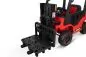 Preview: Kinder Elektro Auto Gabelstapler Forklift inkl. Palette 2x 35W 12V 7Ah 2.4G RC
