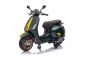 Preview: Elektro Kinder Motorrad Vespa Sprint mit Lizenz 1x25W 6V 4Ah