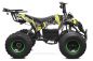 Preview: Warrior Eco Graffiti Version midi Quad 1000W S8 48V 8 Zoll Wellenantrieb mit Differential Atv Kinderquad