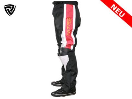 KINDER MOTORRADHOSE NITRO Race Team Rot