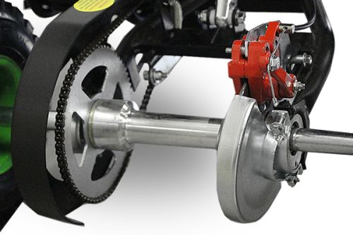 49cc REPTI DELUXE mini QUAD mit Original Easy Pullstart