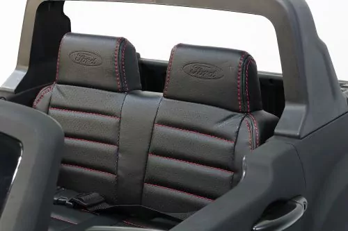 Lizenz Kinder Elektro Ford Ranger Allrad 4x 45W 12V 2.4G 2 Sitzer Matt lackiert