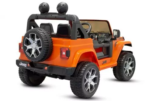 Kidcars Jeep Wrangler Rubicon Kinder Elektro Auto Allrad 4x35W 12V 10Ah SUV