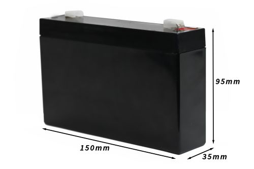 Akku für Kinder Elektroauto 6V 7Ah Blei Gel Akku