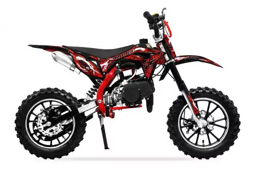 Nitro Motor 49cc Panther Dirtbike 10/10 Zoll Bereifung