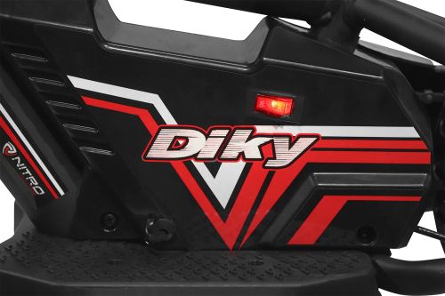 Kinder Elektro Laufrad Balance Bike Diky 180W 12 Zoll 24V Lithium-on Batterie