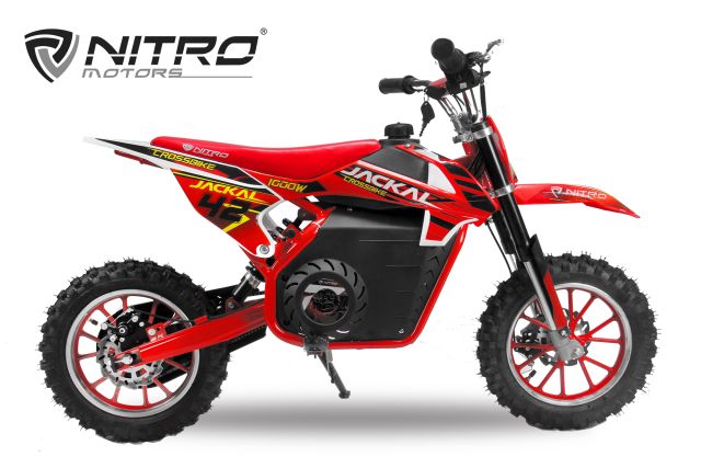 NITRO MOTORS 1000W Eco mini Kinder Dirtbike Jackal SP 10"