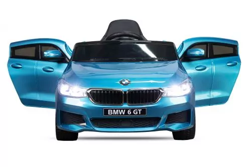 BMW 6 GT Kinder Elektro Auto 2x25W 12V 4Ah 2.4G RC Lackiert