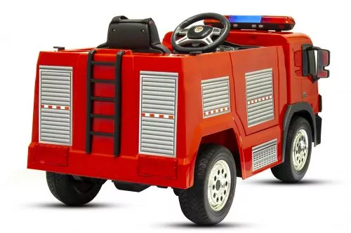 Kinder Elektroauto Feuerwehrauto Feuerwehr Wagen 2x35W