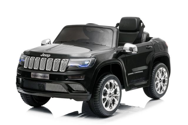 Lizenz Kinder Elektro Auto Jeep Grand Cherokee 2x 35W 12V 7Ah 2.4G RC