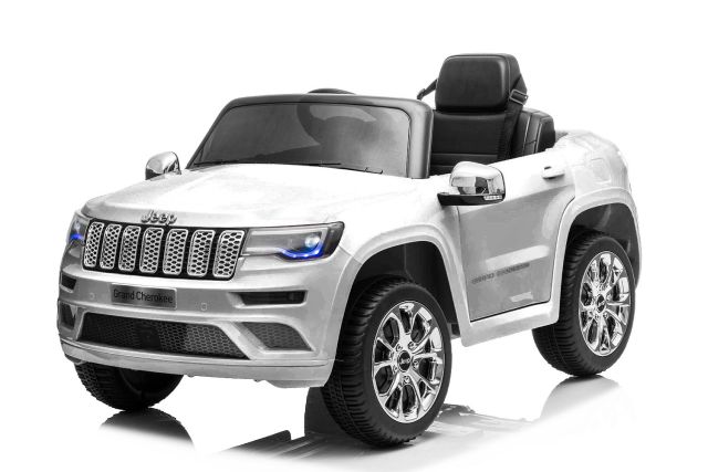 Lizenz Kinder Elektro Auto Jeep Grand Cherokee 2x 35W 12V 7Ah 2.4G RC