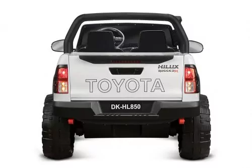 Lizenz Kinder Elektro Toyota Hilux Allrad 4x 35W 12V 14Ah 2-Sitzer Geländewagen