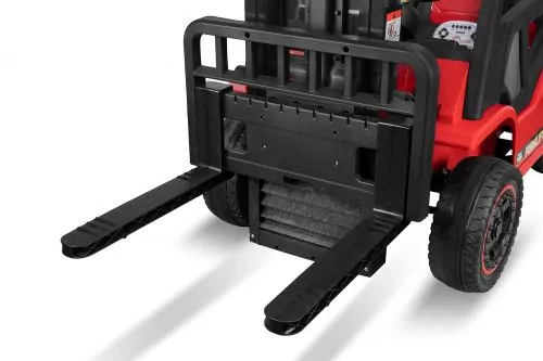 Kinder Elektro Auto Gabelstapler Forklift inkl. Palette 2x 35W 12V 7Ah 2.4G RC