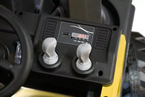 Elektro Kinderauto Volvo Excavator Bagger mit Lizenz 2x 35W 12V/10Ah