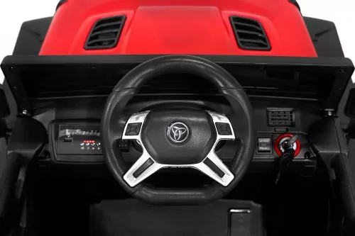 Kidcars Elektro Auto Emulation Big Jeep 2-Sitzer 4x 30W 12V 10Ah 2.4G RC Bluetooth