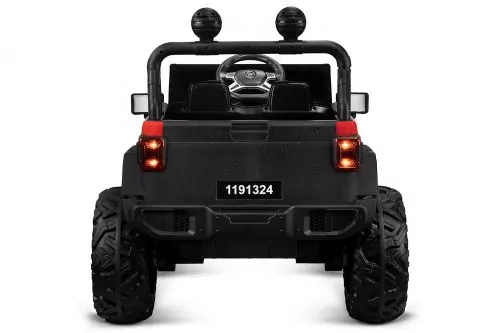 Kidcars Elektro Auto Emulation Big Jeep 2-Sitzer 4x 30W 12V 10Ah 2.4G RC Bluetooth