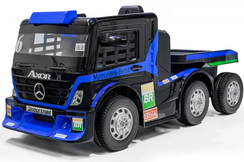 Kidcars LKW Mercedes Axor mit Anhänger 12V