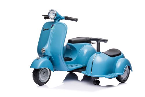 Elektro Kinder Motorrad Vespa 150 VL1T mit Beiwagen 1x30W 6V 4.5A