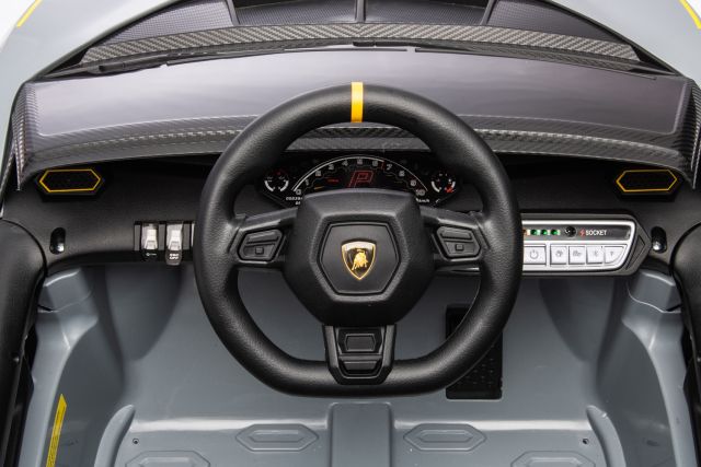 Elektro Kinderauto Lamborghini AUTENTICA mit Lizenz Allrad 4x25W 12V/4.5Ah
