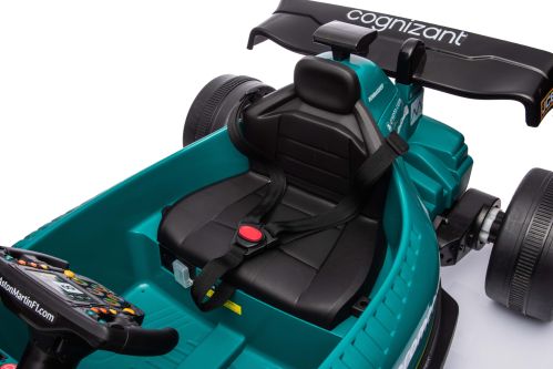 Elektro Kinderauto Aston Martin Aramco Cognizant Formel 1 mit Lizenz