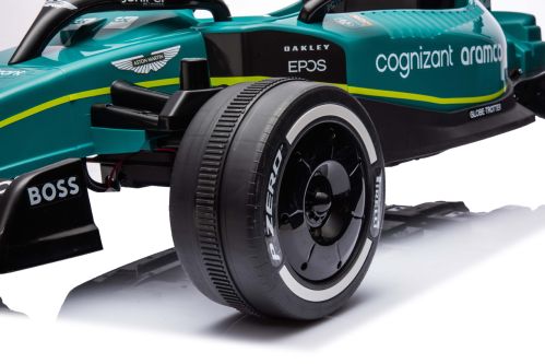 Elektro Kinderauto Aston Martin Aramco Cognizant Formel 1 mit Lizenz