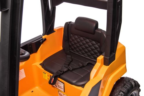 Kinder Elektro Auto Gabelstapler JCB Forklift 2x 30W 12V 7Ah
