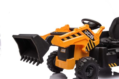 Elektro Kinder Traktor JCB Engineering Machine Pushdozer mit Lizenz