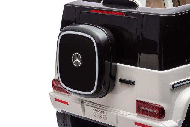 Elektro Kinderauto Mercedes EQG lackiert mit Lizenz 2x35W 12V/9Ah