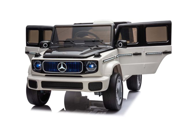 Elektro Kinderauto Mercedes EQG lackiert mit Lizenz 2x35W 12V/9Ah