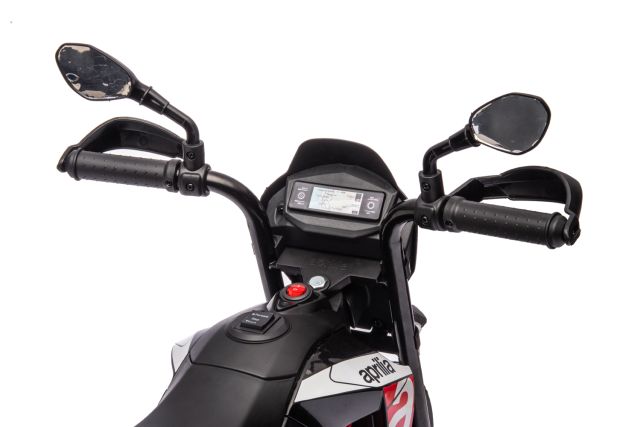 Elektro Kinder Motorrad Aprilia Dosodura Mini mit Lizenz 1x 18W 6V/4Ah