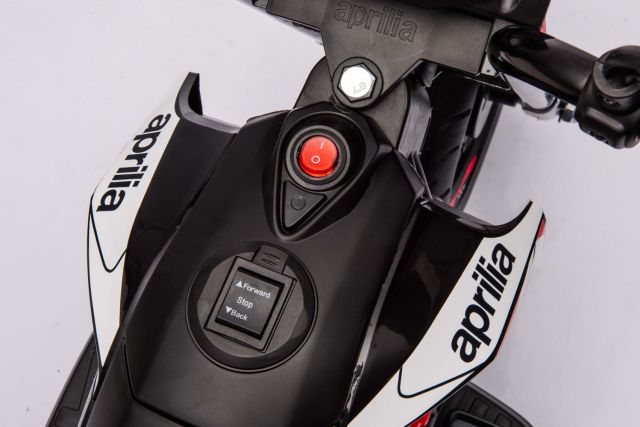 Elektro Kinder Motorrad Aprilia Dosodura Mini mit Lizenz 1x 18W 6V/4Ah