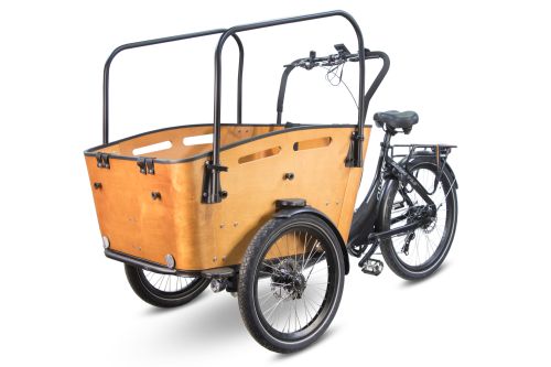 Elektrofahrrad Qivelo Curve 3 DR7 250W Pedelec E-Bike Lastenfahrrad 26 Zoll 7-Gang Shimano