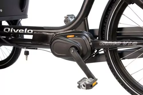 Elektrofahrrad Qivelo Curve 3 Bafang maxdrive 7SP 250W Pedelec E-Bike Lastenfahrrad 26 Zoll 7-Gang Shimano Nexus