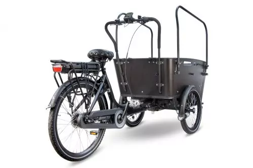 Elektrofahrrad Qivelo Curve 3 Bafang maxdrive 7SP 250W Pedelec E-Bike Lastenfahrrad 26 Zoll 7-Gang Shimano Nexus