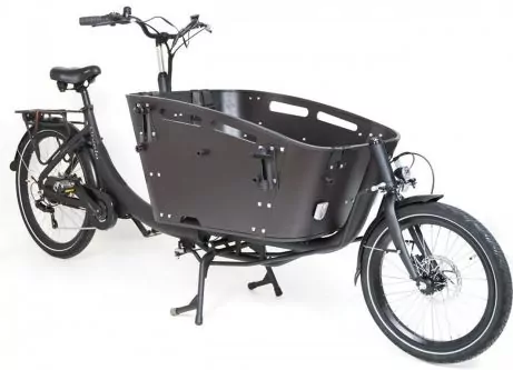 Elektrofahrrad Qivelo Curve 2 7SP 250W Pedelec E-Bike Lastenfahrrad 26 Zoll 7-Gang Shimano Kettenschaltung