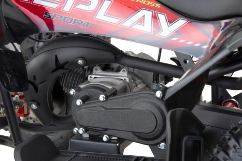 NITRO MOTORS 49cc mini Kinder Quad Replay E-Start Snowy-Profile L Sport 6"