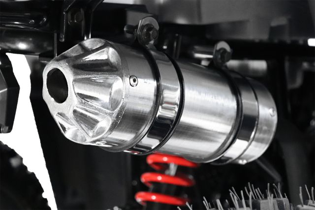 Rocco RS8-A midi Quad 125cc 8 Zoll Automatik + RG Kinderquad Atv Platin Line