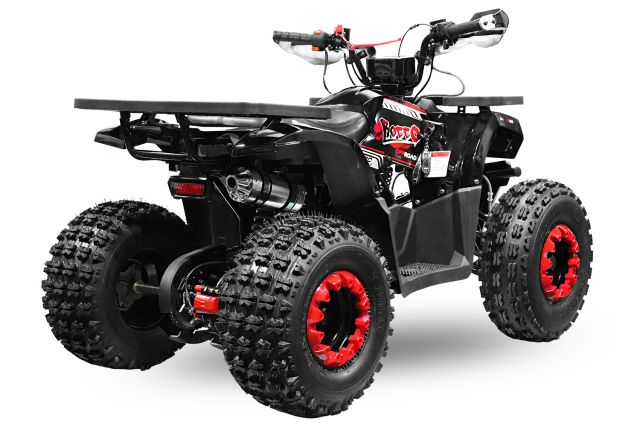 Rocco RS8-A midi Quad 125cc 8 Zoll Automatik + RG Kinderquad Atv Platin Line