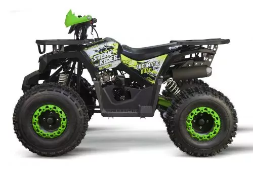 Nitro Motors Stone Rider RS8-A midi Quad 125cc Aut.+RG Kinderquad ATV Platin