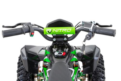 NITRO MOTORS 1000W Eco mini Kinder Quad Python Snowy-Profile L Sport 6"