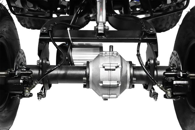 Warrior Eco Graffiti Version midi Quad 1000W S8 48V 8 Zoll Wellenantrieb mit Differential Atv Kinderquad