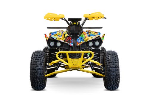 NITRO MOTORS 1000W 48V Eco midi Kinder Quad Warrior Sport 8" Graffiti