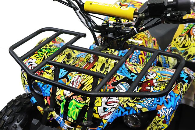 Toronto Eco Graffiti Version midi Quad 1000W S8 48V 8 Zoll Wellenantrieb mit Differential Atv