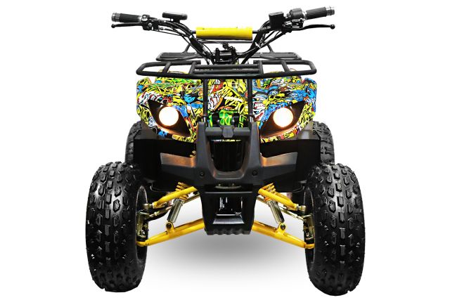 Toronto Eco Graffiti Version midi Quad 1000W S8 48V 8 Zoll Wellenantrieb mit Differential Atv
