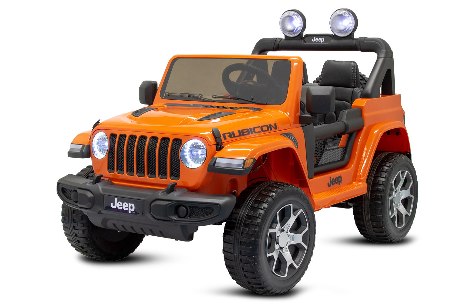 Kidcars Kinder Elektroautos mit Akku - Kidcars Jeep Wrangler Rubicon Kinder  Elektro Auto Allrad 4x35W 12V 10Ah SUV