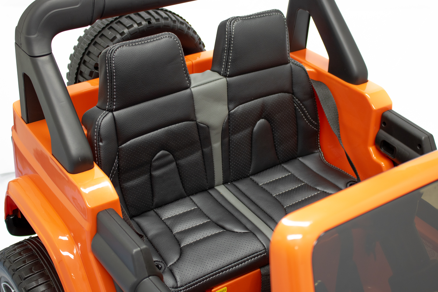 RIRICAR Elektroauto für Kinder 12V Jeep Wrangler, rot, kinder