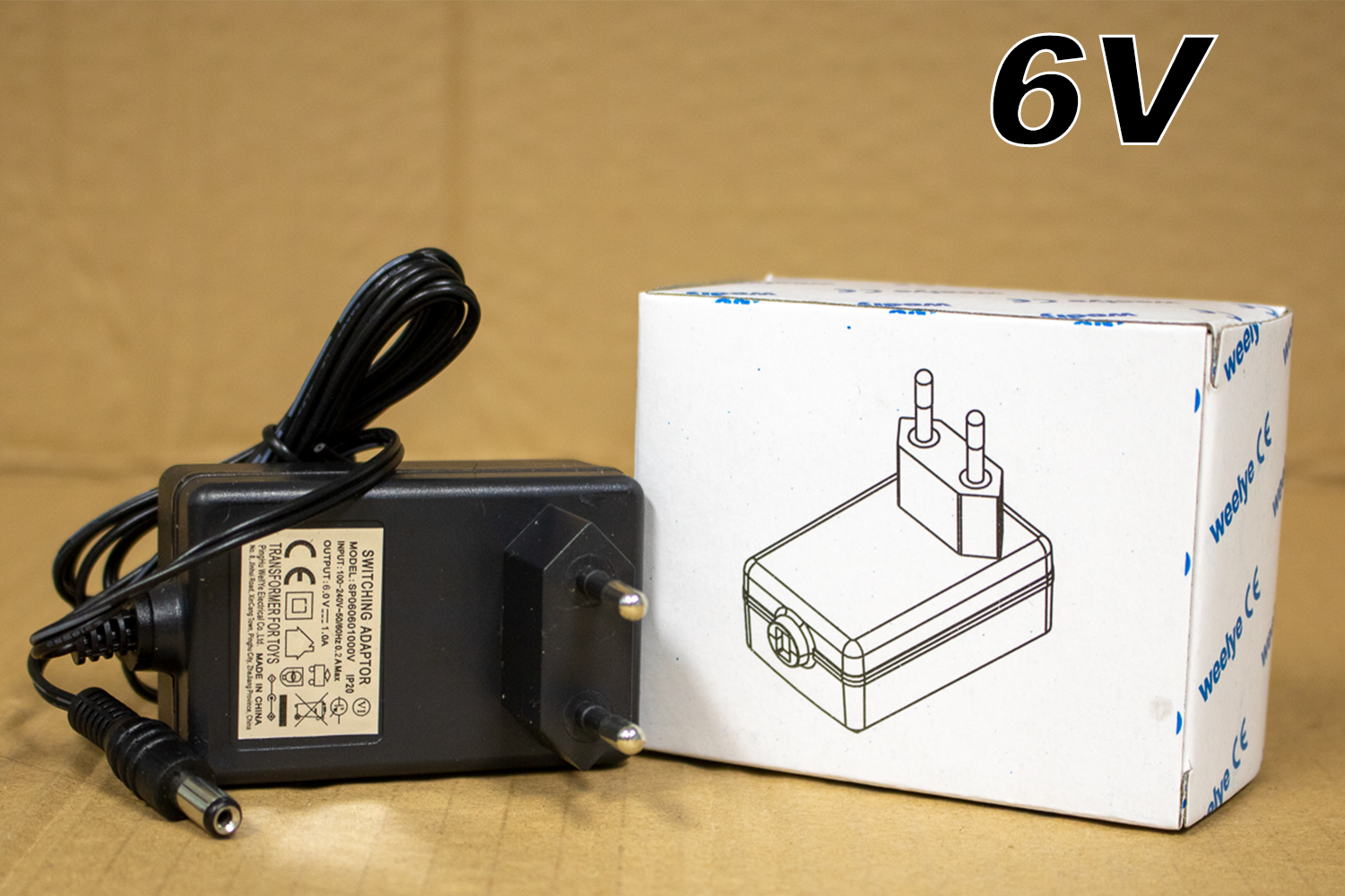 Batterie 6V mit 7ah für elektrische Kinderautos