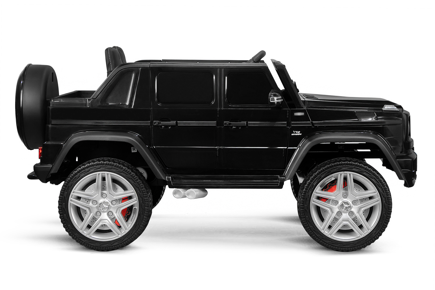 Kidcars Kinder Elektroautos mit Akku - Lizenz Mercedes G650s MAYBACH Kinder  Elektro Auto 2x30W 12V SUV